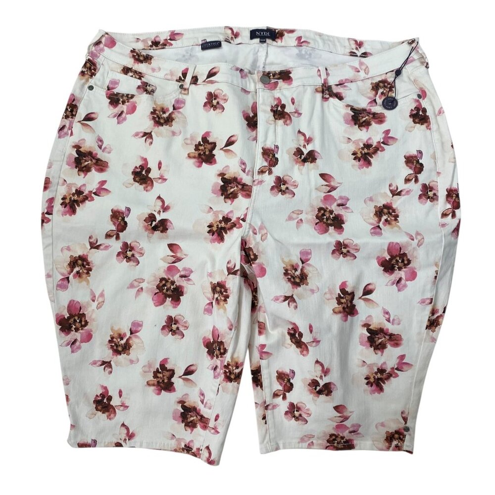 NYDJ Not Your Daughter's Flora Crop stretch jeans Women's plus 24W NWOT